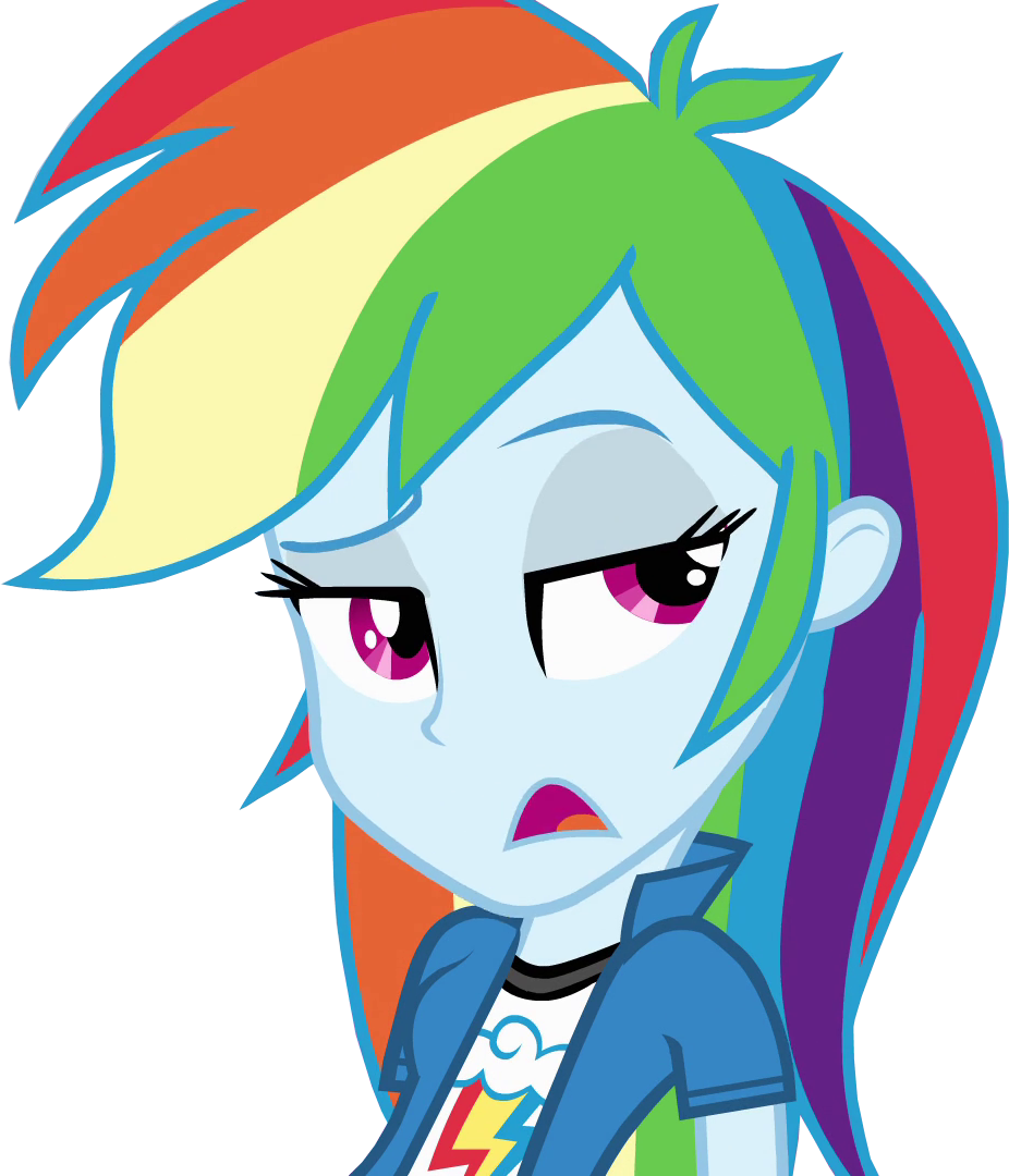 Rainbow Dash Equestria Girls Vector By Belen02 On Deviantart - Rainbow Dash Equestria Girl Hair (926x1080)