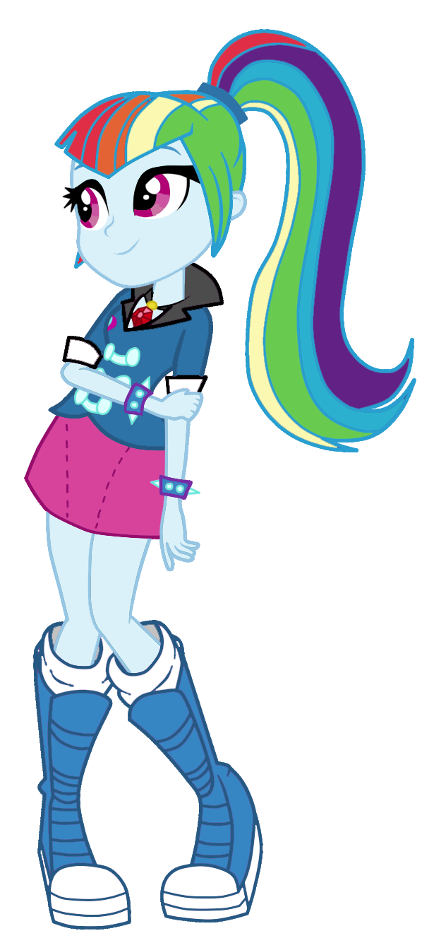 Rainbow Dash Sonata By Iamsheila On Deviantart - Sonata I Rainbow Dash (598x1334)