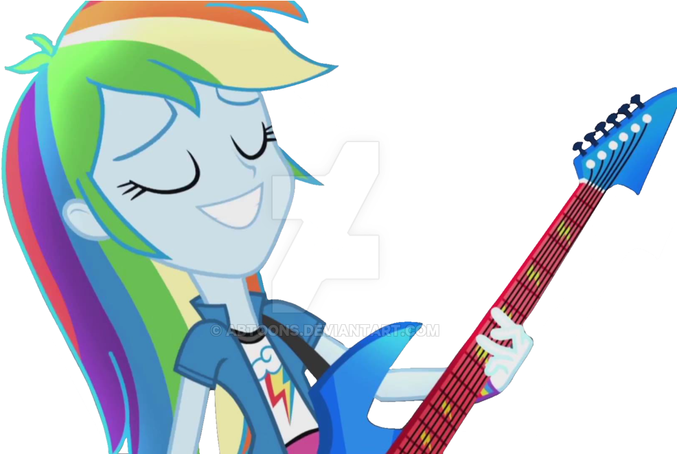 Eqg Rainbow Rocks Rainbow Dash Vector 4 By Abtoons - Pony Rainbow Rocks Rainbow Dash (1024x660)