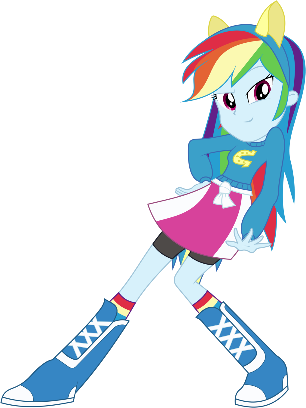 Rainbow Dash - Rainbow Dash Equestria Girls Png (1024x1363)