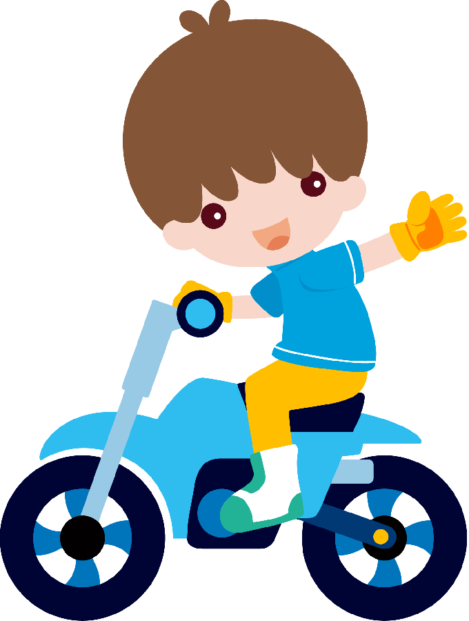Dani Moraes - Baby Bicycle Clipart (680x900)
