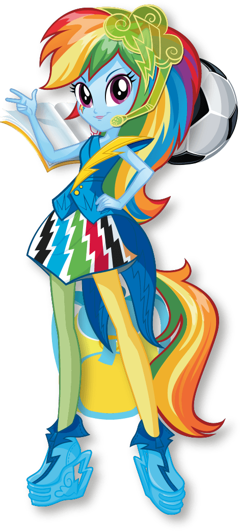Rainbow Dash - My Little Pony Equestria Girls Rainbow Rocks Rainbow (471x1040)