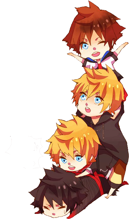 Sora, Roxas, Ventus And Vanitas Render By Aeroxventusxyuni - Ventus (491x750)