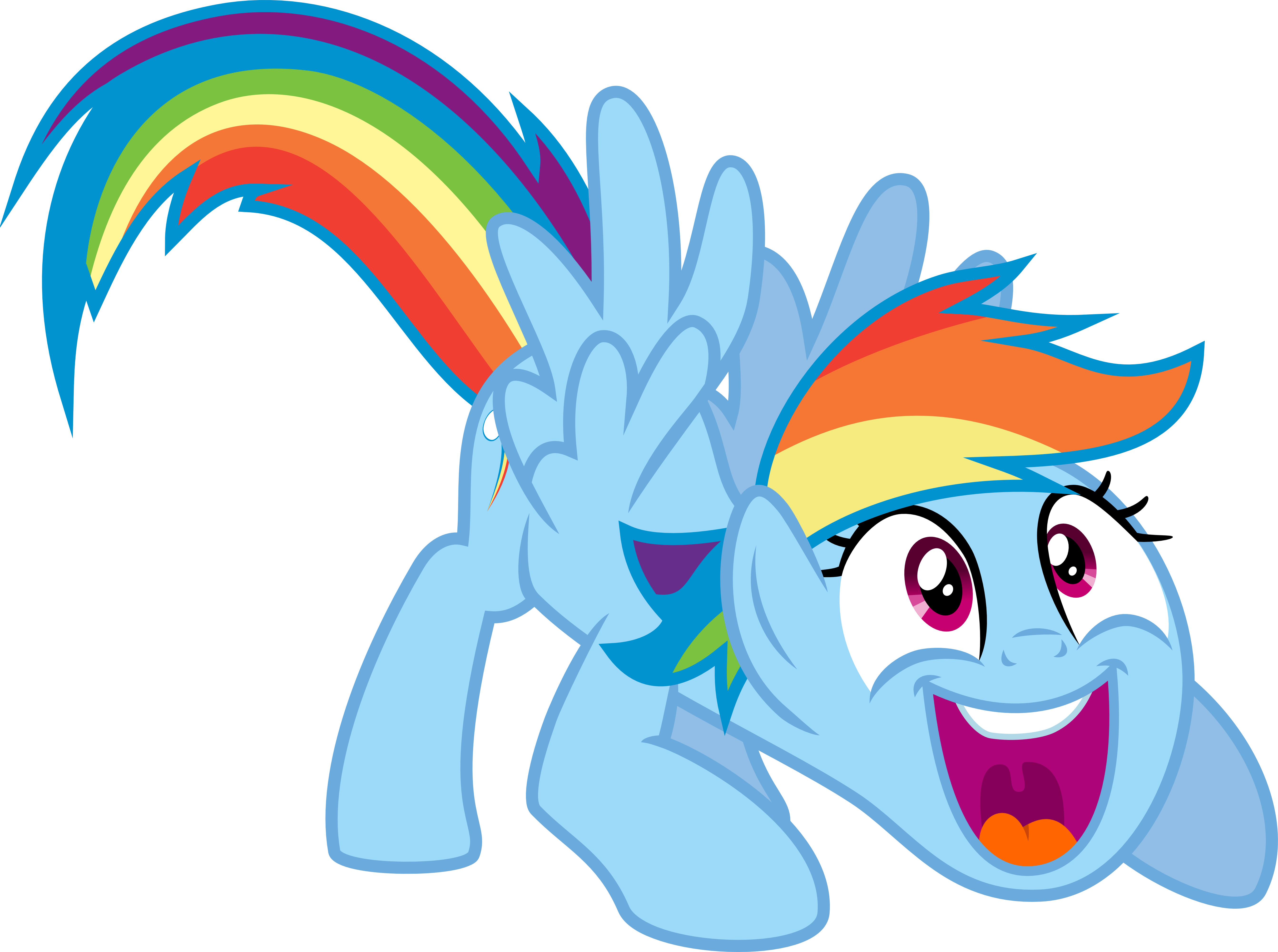 Rainbow Dash Wow By Jeatz-axl - My Little Pony Png (5370x4000)