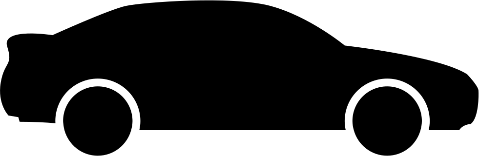 Commercial Car Side View Silhouette Svg Png Icon Free - Circle (981x320)