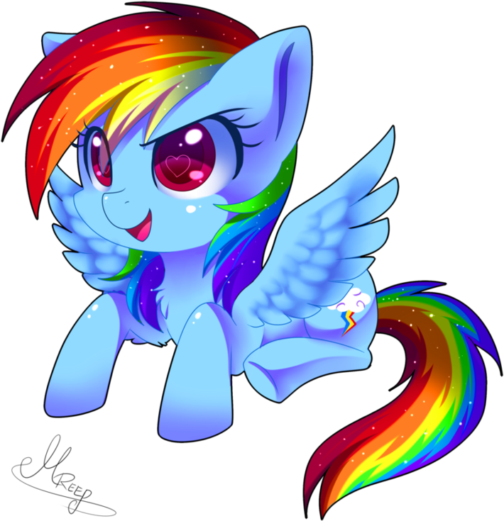 Cute Rainbow Dash Chibi By Marryleep - Mlp Rainbow Dash Chibi (894x894)