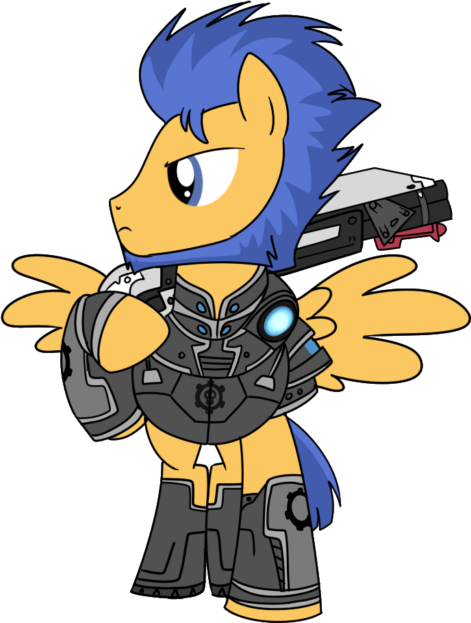 Gears Of Friendship - Flash Sentry (1000x1000)