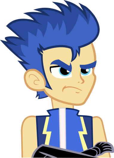 Flash Sentry Unimpressed By Mirai-digi - Flash Sentry (382x527)