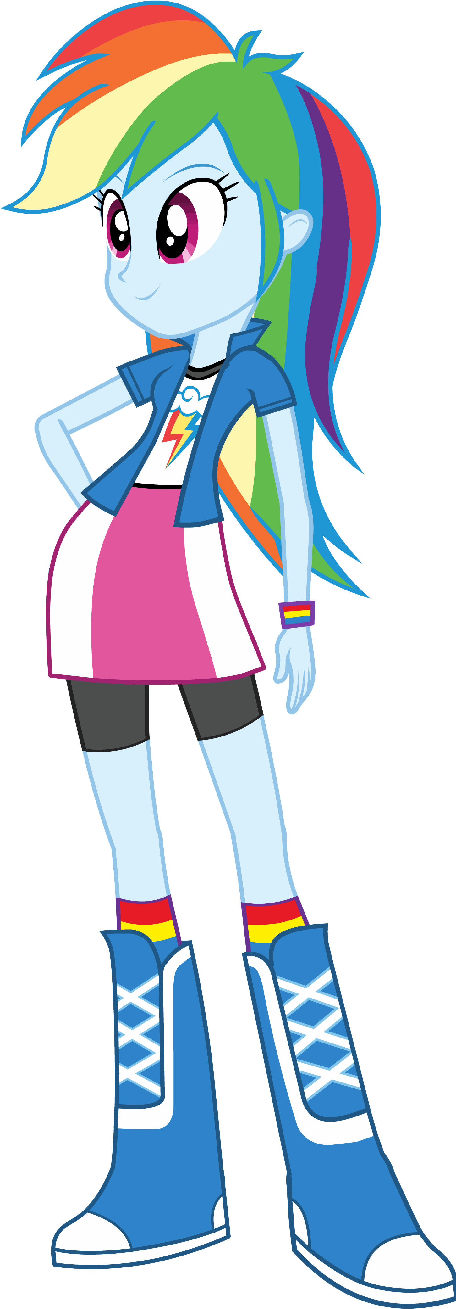 Rainbow Dash Equestria Girls - My Little Pony Equestria Girl Rainbow Dash (1513x4268)