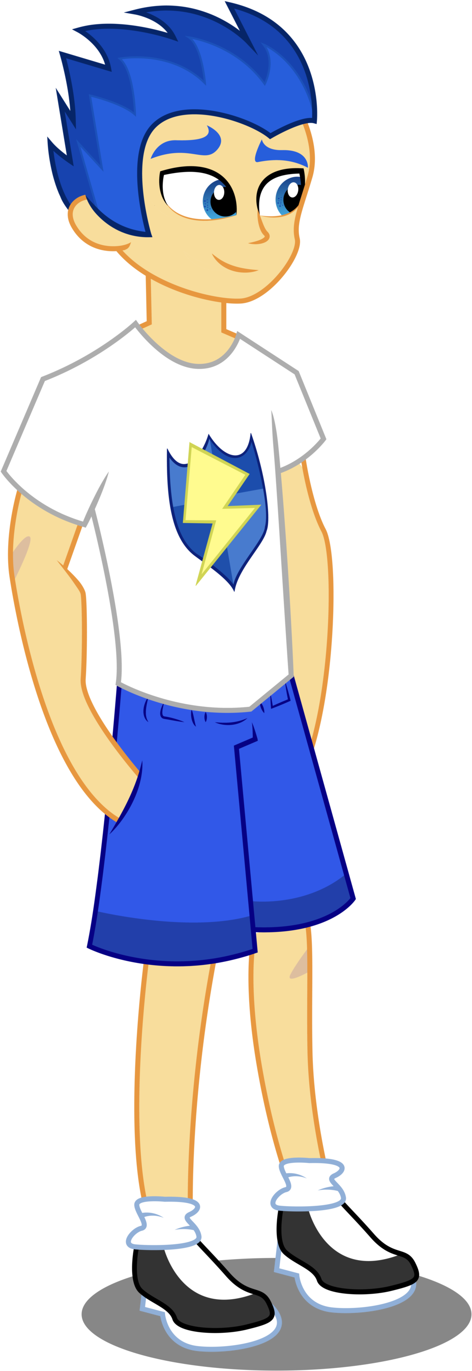 Limedazzle 230 15 Flash Sentry As A Kid By Paulysentry - Flash Sentry (1024x2851)