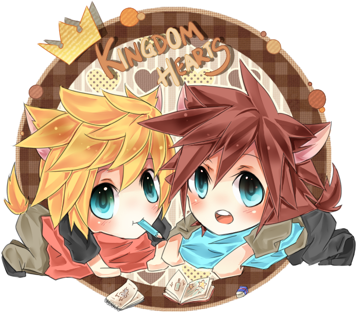 Kingdom Hearts Roxas Sora Roxas And Sora Sora And Roxas - November 21 (720x630)