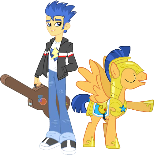 Fanmade Flash Sentry - Flash My Little Pony (503x506)