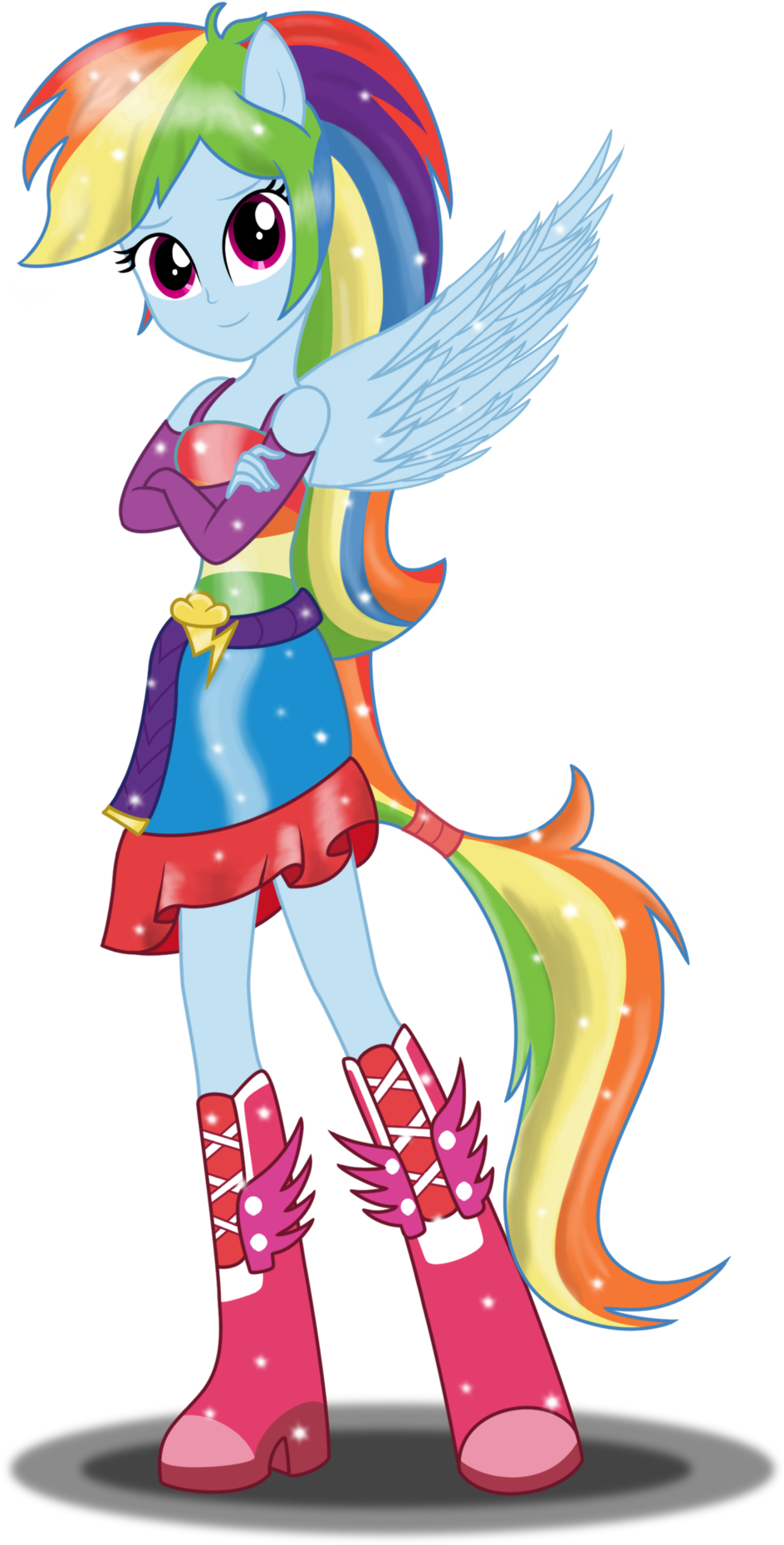 Rainbow Dash Equestria Girls - My Little Pony: Friendship Is Magic (1024x1892)
