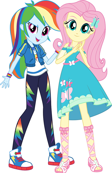 Clothes, Equestria Girls, Fluttershy, Official, Rainbow - Mlp Equestria Girls Series Rainbow Dash (477x735)