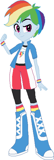 Rainbow Dash Equestria Girls Genderbend By Mjjfan10 - Rainbow Dash Equestria Girls Gender (220x570)