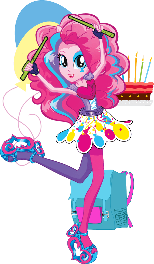 Pinkie Pie - Equestria Girls Rainbow Rocks Pinkie Pie (605x1032)