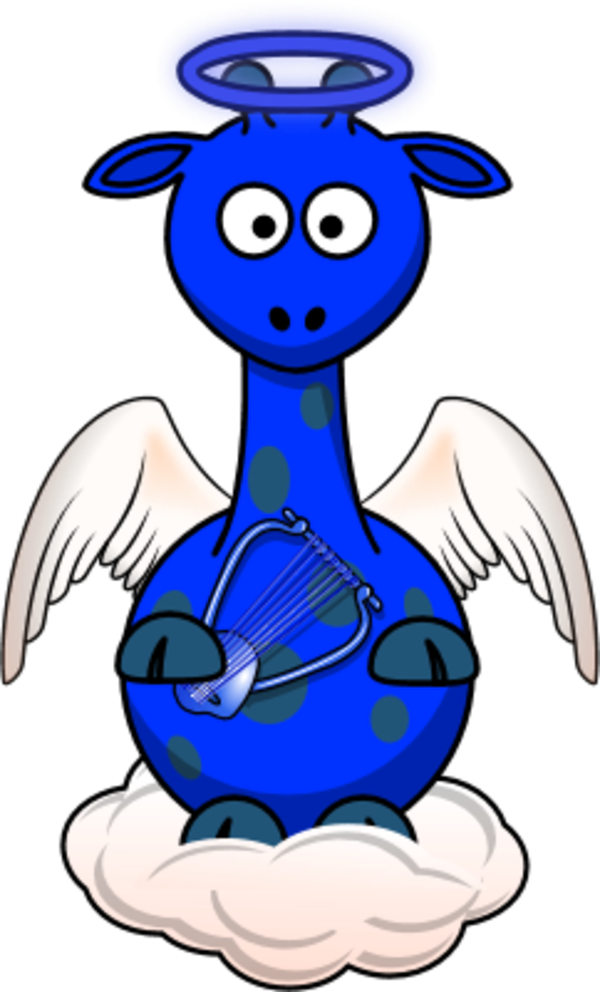 Giraffe Vector Download - Clipshrine Com Cartoon Giraffes (600x992)