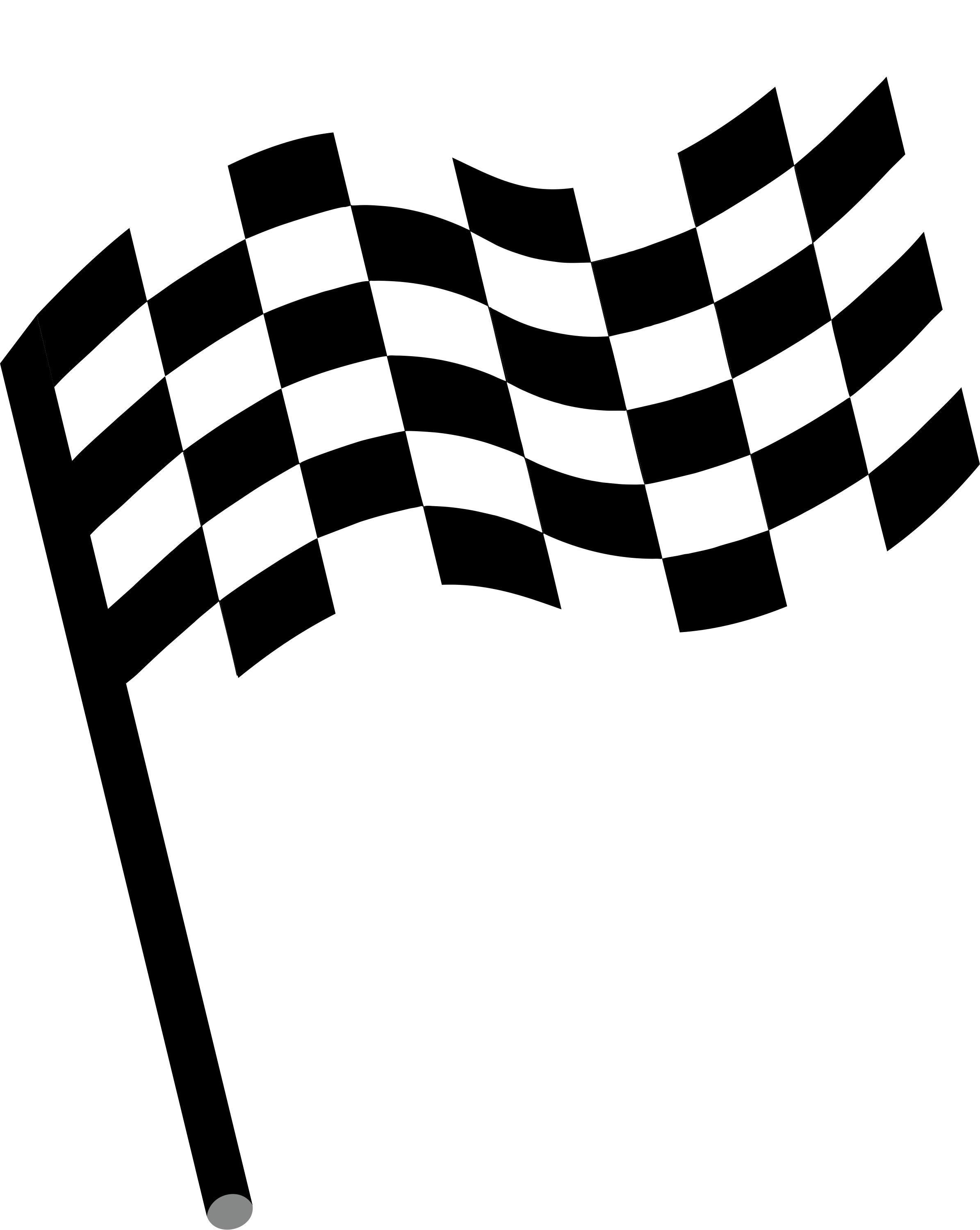 Race Car - Racing Flag (2390x3001)
