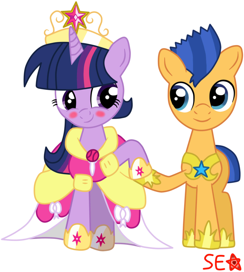 Twilight Sparkle X Flash Sentry By Supererikastar - Twilight Sparkle X Flash Sentry (1024x966)