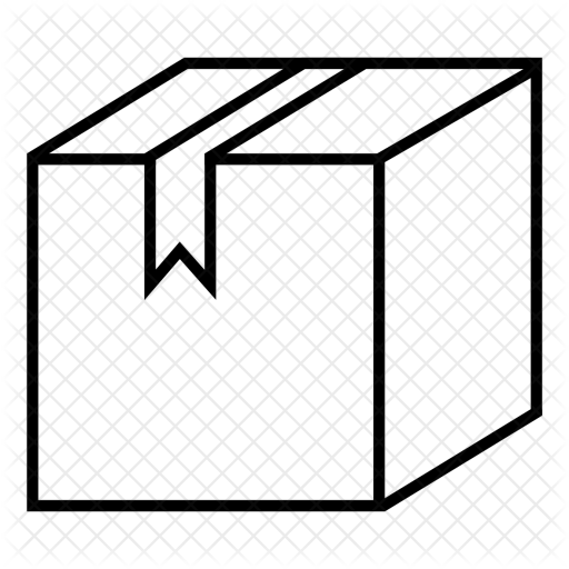Box, Delivery, Logistic, Package, Packed, Parce Icon - Box Drawing Png (512x512)