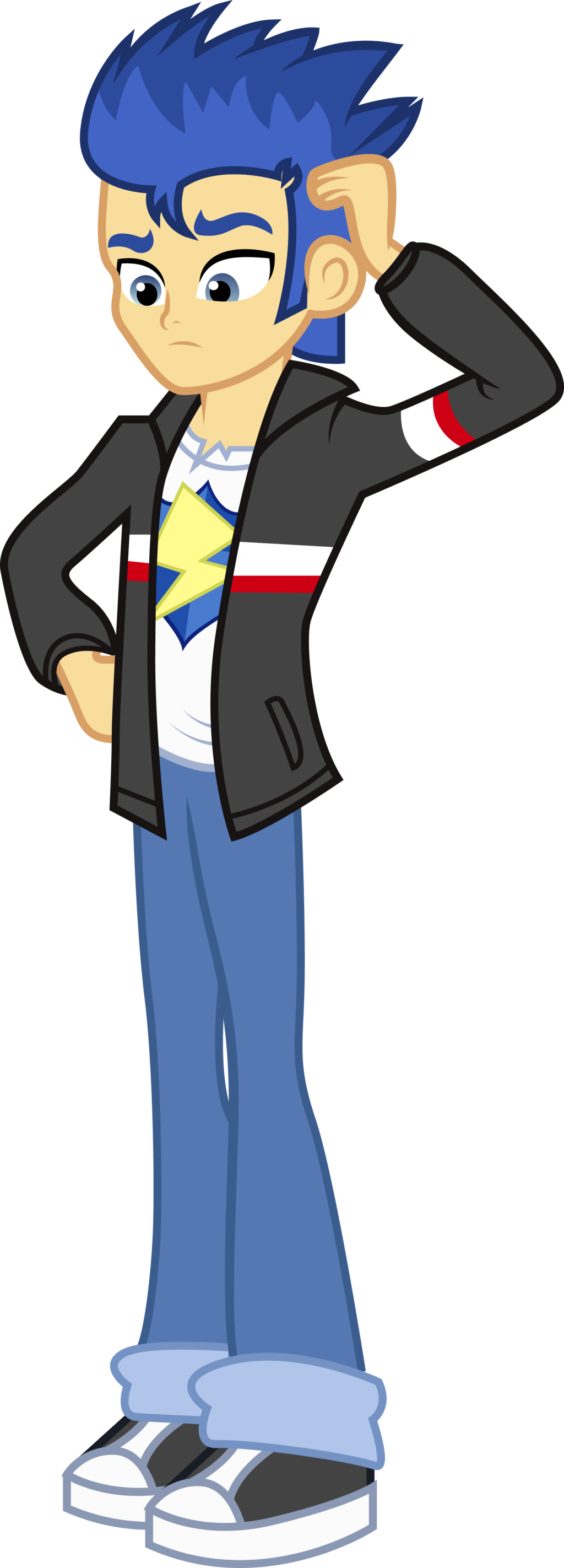 Xebck 899 134 Confused Flash Is Confused By Paulysentry - Flash Sentry Confused (1024x2845)