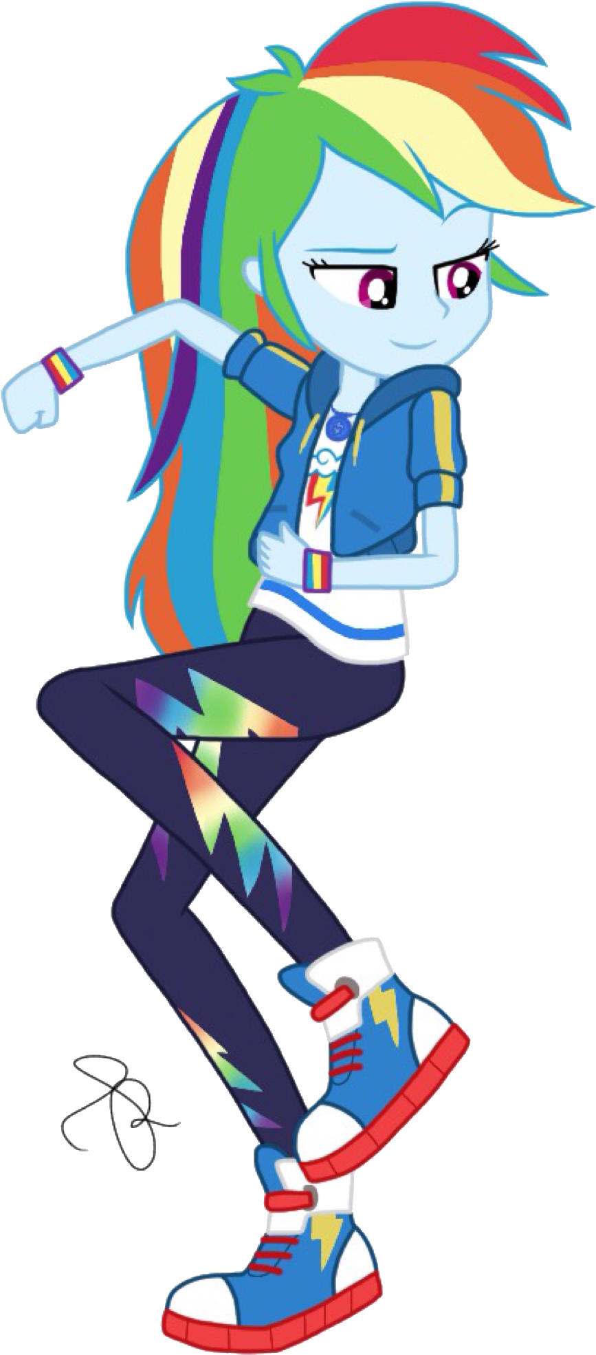 Ilaria122, Clothes, Converse, Equestria Girls, Female, - Rainbow Dash (940x2048)