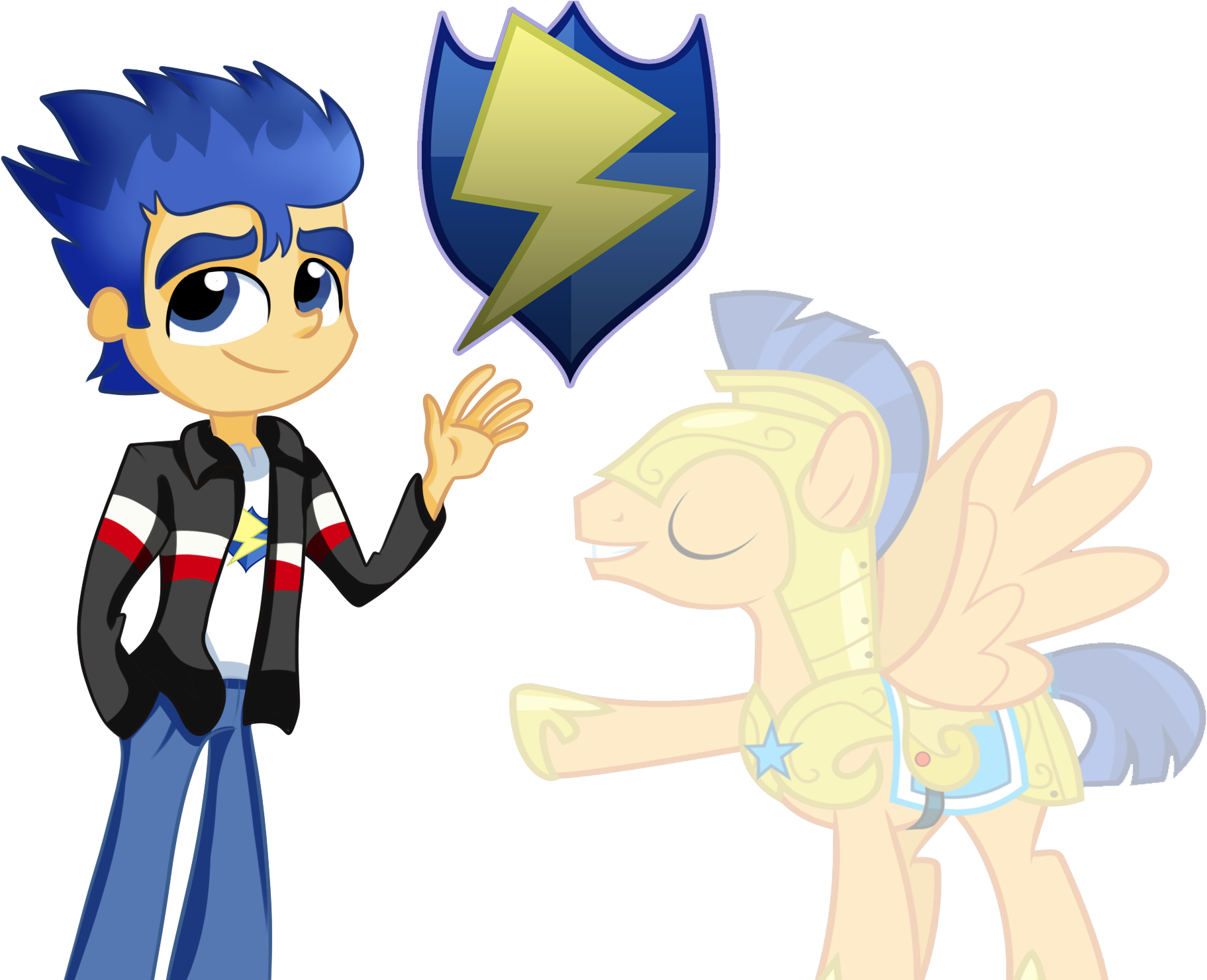 Flash Sentry Twilight Sparkle Pinkie Pie Sunset Shimmer - Equestria Grls Flash Sentry (2100x1480)