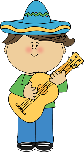 Clipart Boy Play Guitar - Take Guitar Courses Clipart (277x500)