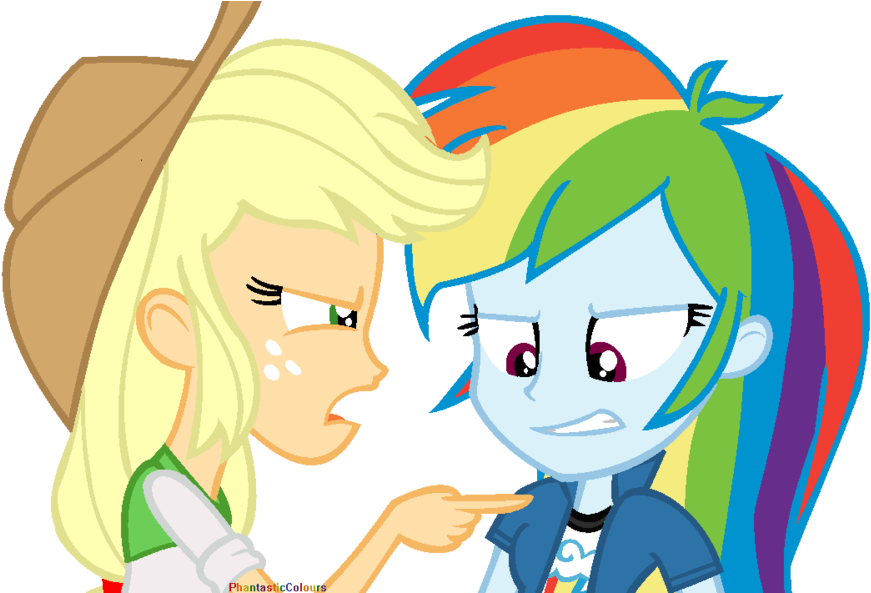 Applejack My Little Pony Equestria Girls Wiki Fandom - Rainbow Dash And Apple Jack Eg (1024x592)