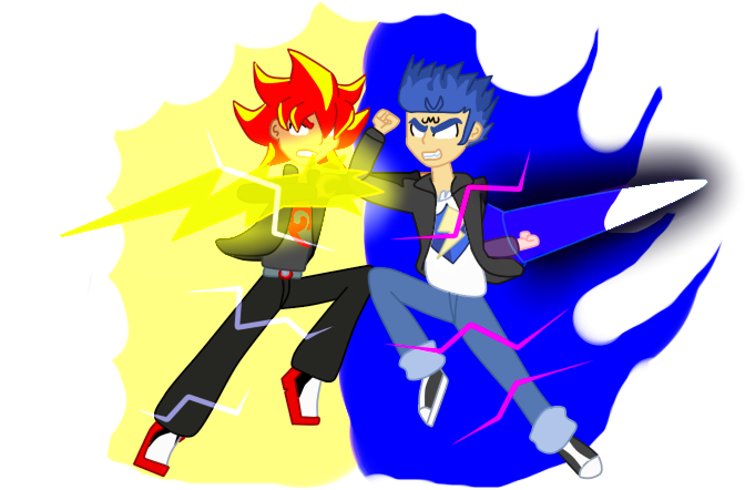 Shadow Vs Majin Flash Sentry By Mergedzamasuva - Flash Sentry (737x488)