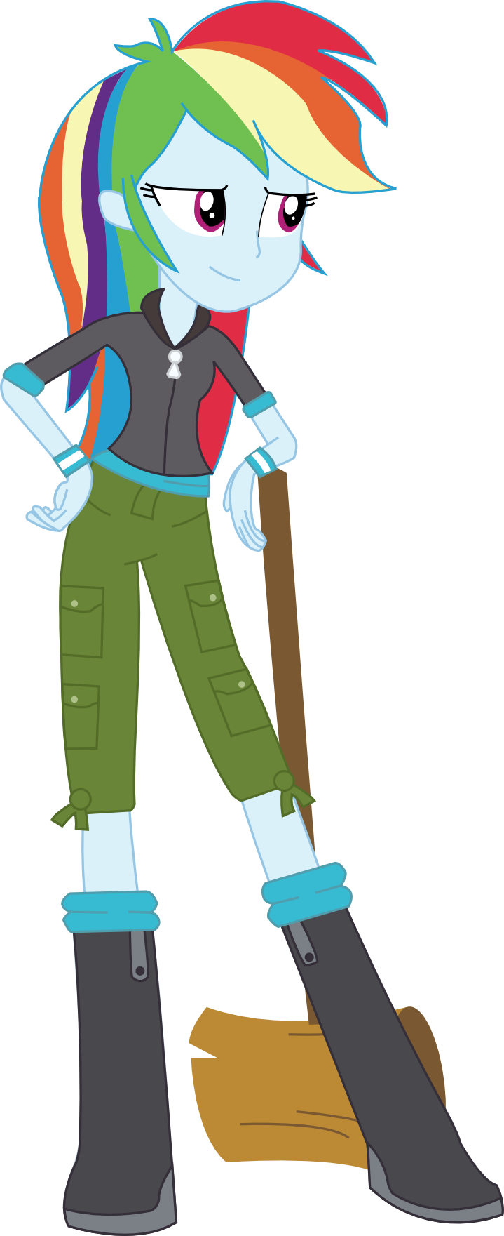 Sketchmcreations Equestria Girls Rainbow Dash By Sketchmcreations - Equestria Girls Rainbow Dash In A Dress (719x1761)