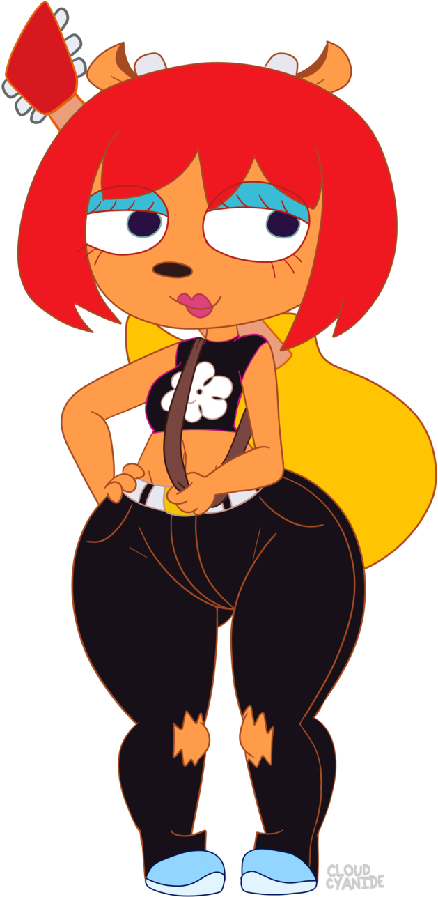 Lammy Black Outfit By Cloudcyanide Lammy Black Outfit - Jammer Lammy Transparent (1024x1381)