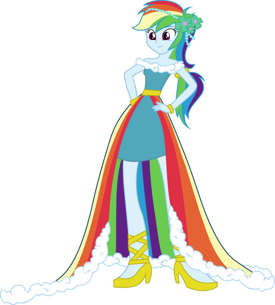 Rainbow Dash Dress Equestria Girls - My Little Pony: Equestria Girls (922x1024)