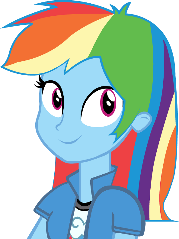 Rainbow Dash Vector~equestria Girls Movie By Sarahstudios11 - Draw Rainbow Dash Equestria Girl (593x791)