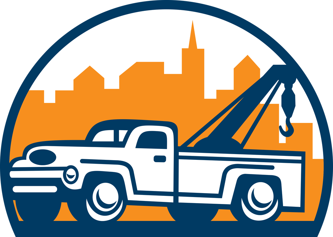 Collision Repair Clipart - Vintage Tow Truck Wrecker Retro Queen Duvet (1100x783)
