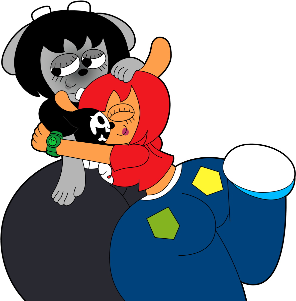 Um Jammer Lammy Lammy Rammy My Art 3bros1mission - Cartoon (1280x1269)