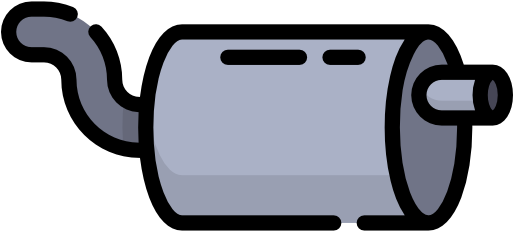 Exhaust Pipe Free Icon - Exhaust Pipe Free Icon (512x512)