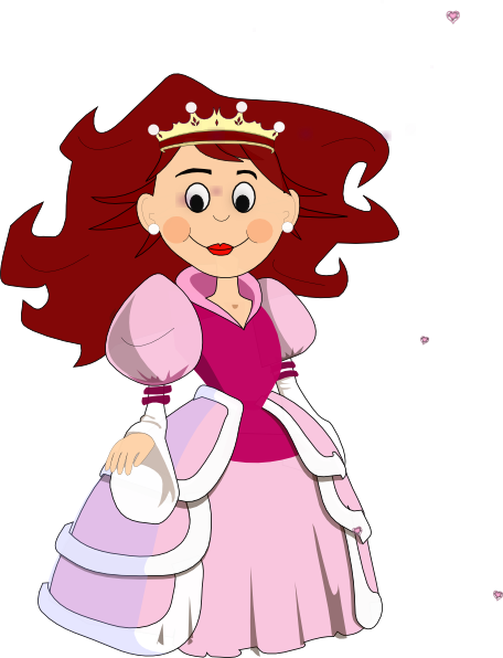 Princess Clipart Transparent Background - Princess And The Wizard Ebook (456x596)