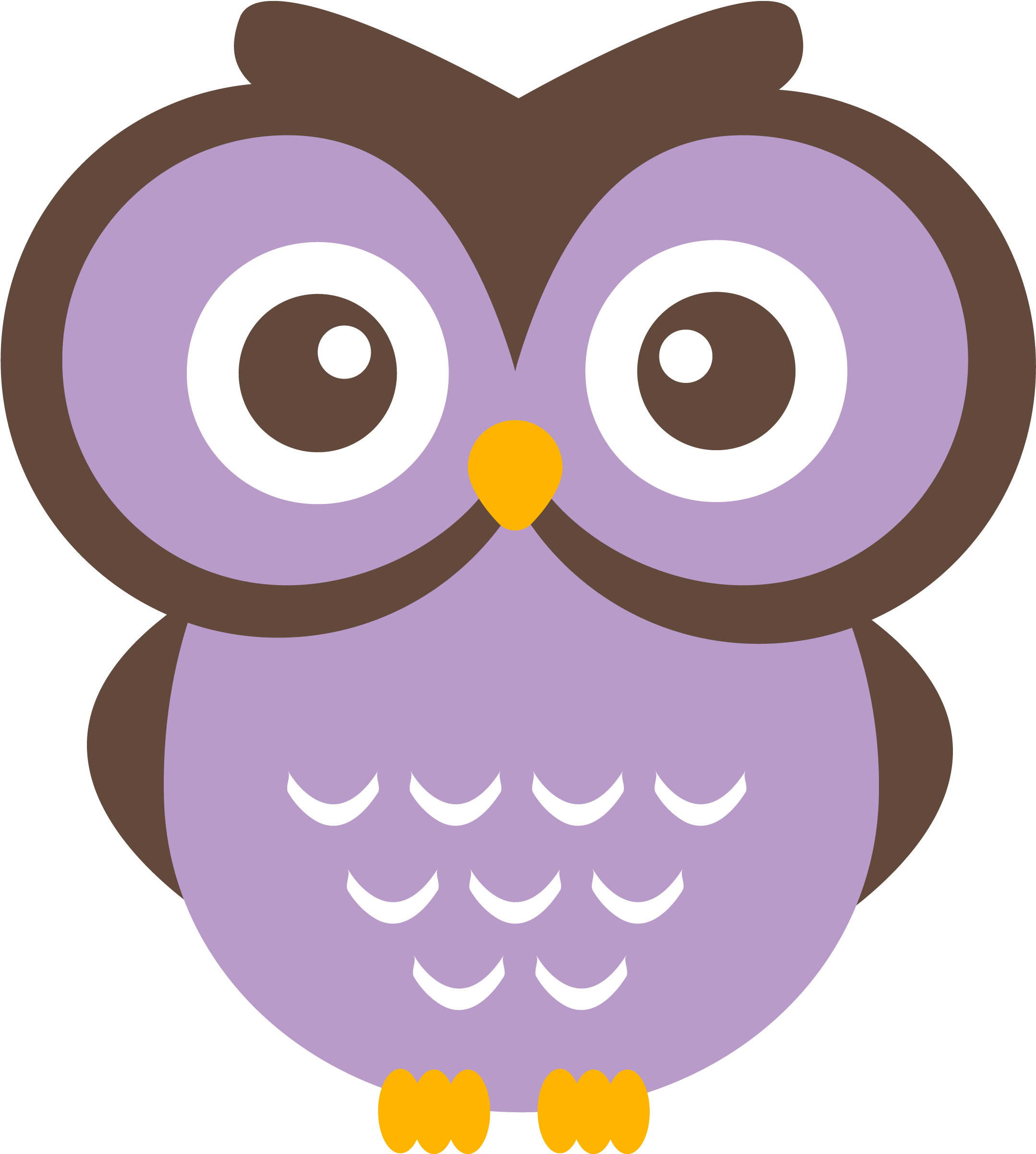 Purple Owl Clipart - Corujinha Dia Dos Professores (2206x2460)