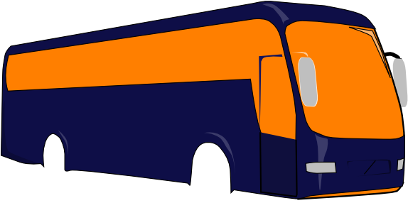 No Tire Bus Clip Art - Car Without Tires Clipart (600x286)