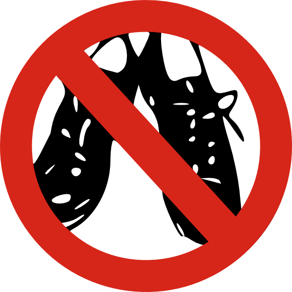 No Shoes Allowed Clip Art At Clker - Covent Garden (600x600)