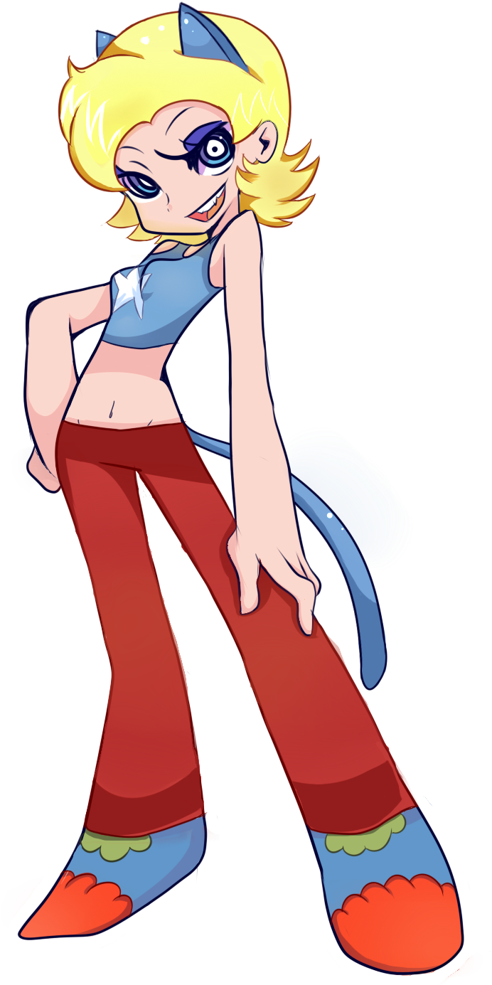 Um Jammer Lammy Katy Kat Parappa The Rapper Parappa - Parappa The Rapper (1024x1463)