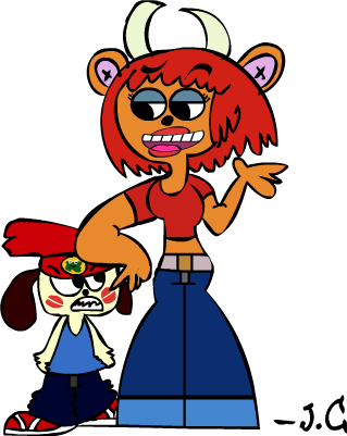 Danny Phantom Um Jammer Lammy Evil Con Carne Super - Evil Con Carne (319x401)