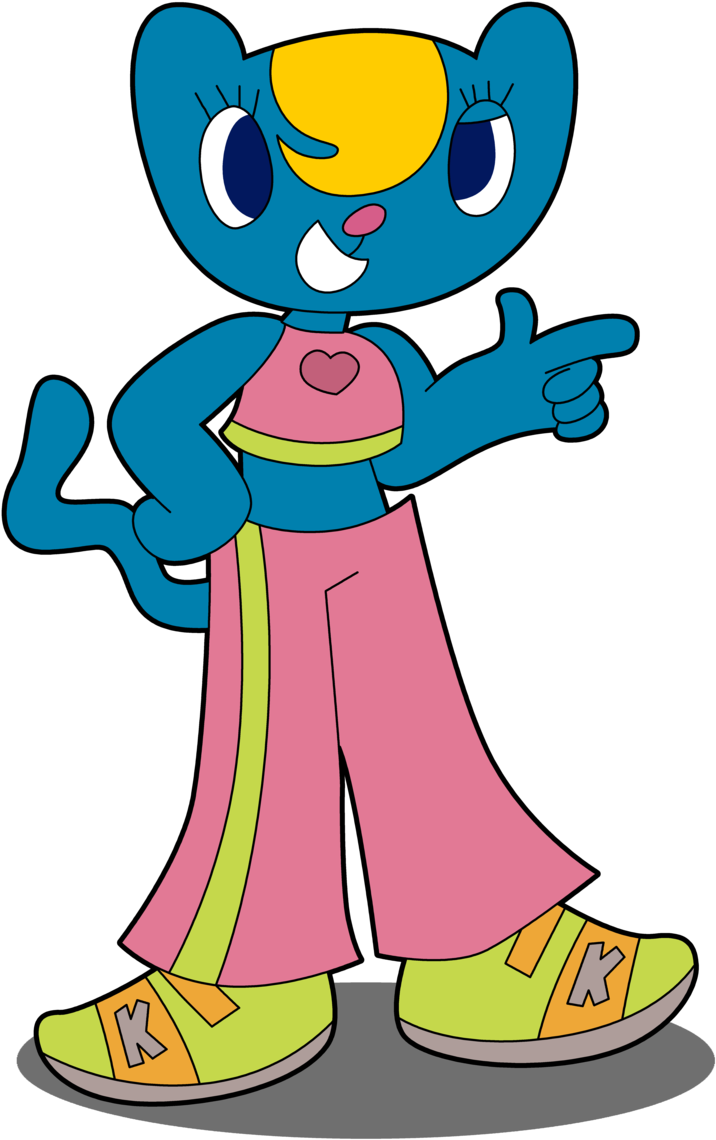 Um Jammer Lammy Katy Kat Parappa The Rapper 3bros1mission - Cartoon (1280x1280)