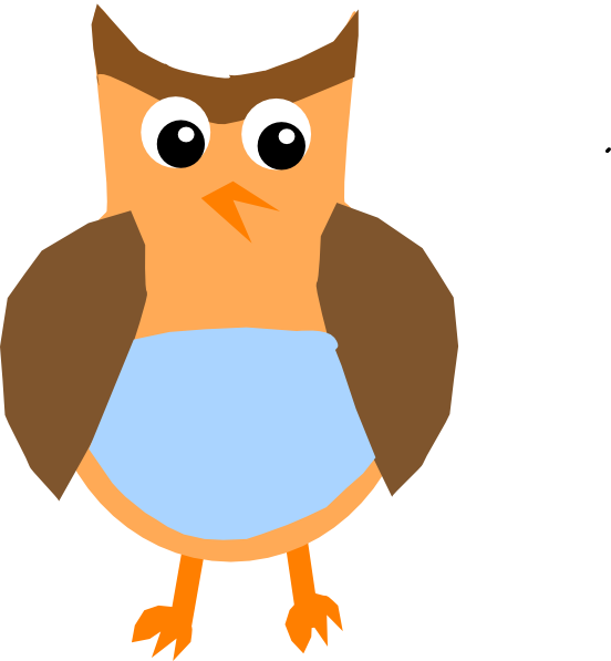 Cartoon Owl Clip Art - Clip Art (552x597)