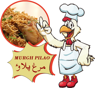 The Best Chicken Rice In Town - Cartoon (457x374)