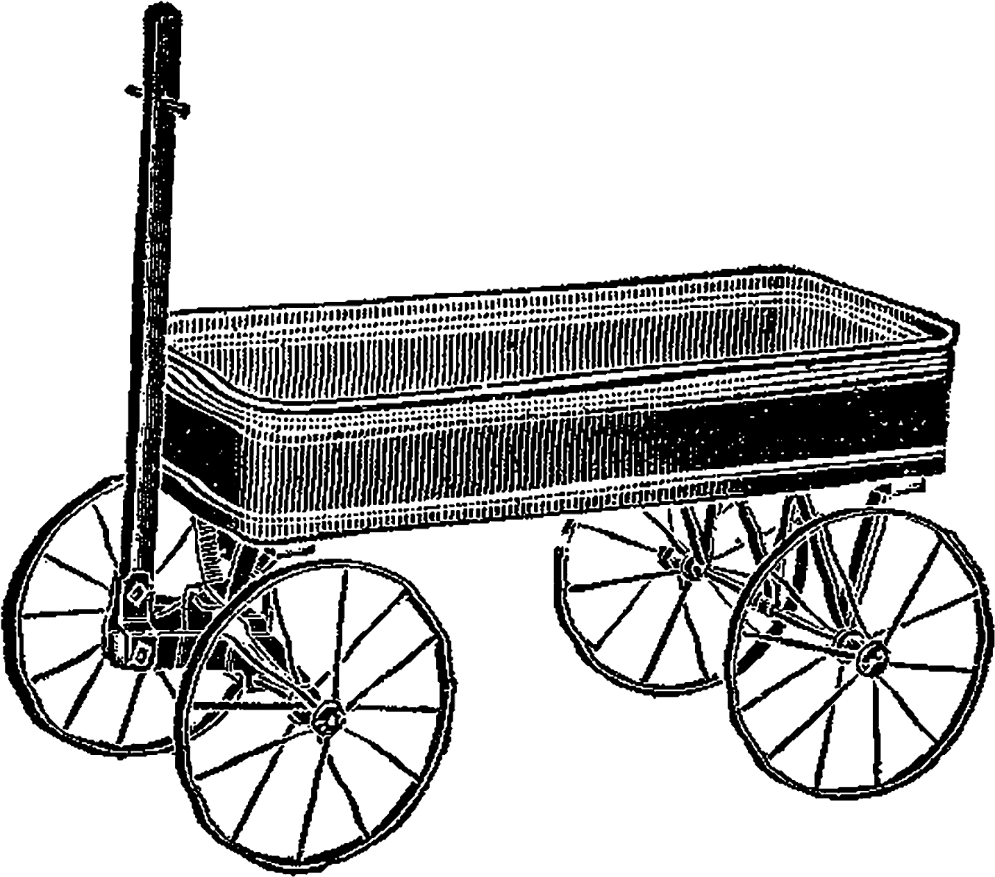 Antique Images - Toy Wagon (1600x1441)