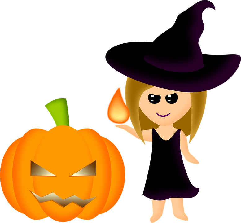Halloween Cartoon Witches 9, - Halloween Bruja (778x720)