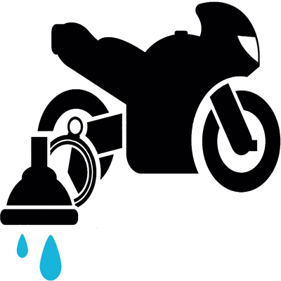 Car Wash Logos - Motorcycle Wash Icon (400x400)