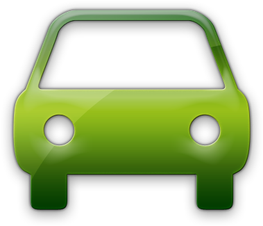 Car Wash - Green Car Icon Png (420x420)